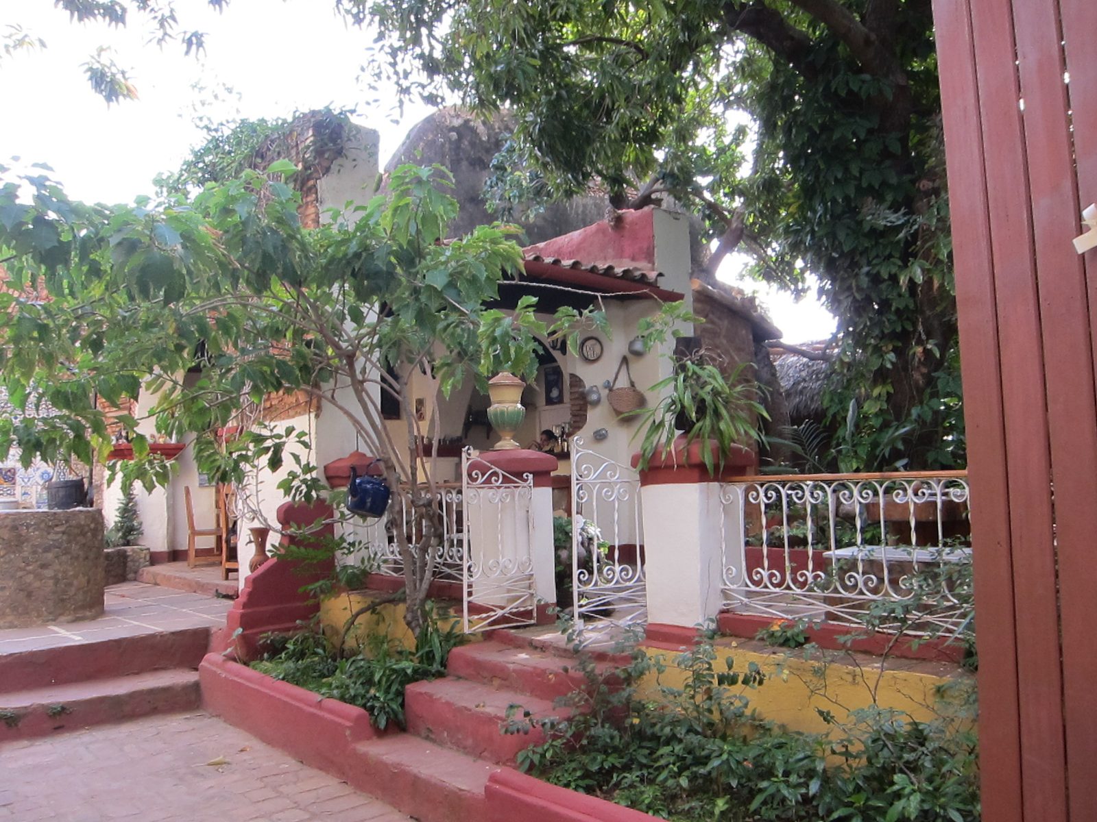 A view of one of the more upscale places